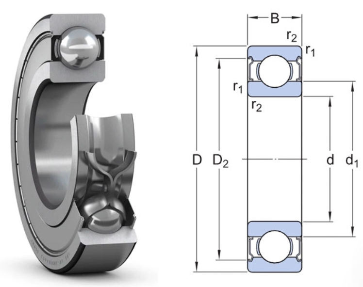 W 6002-2Z  SKF